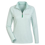 Women's Sam's Club Logo Green Quarter-Zip